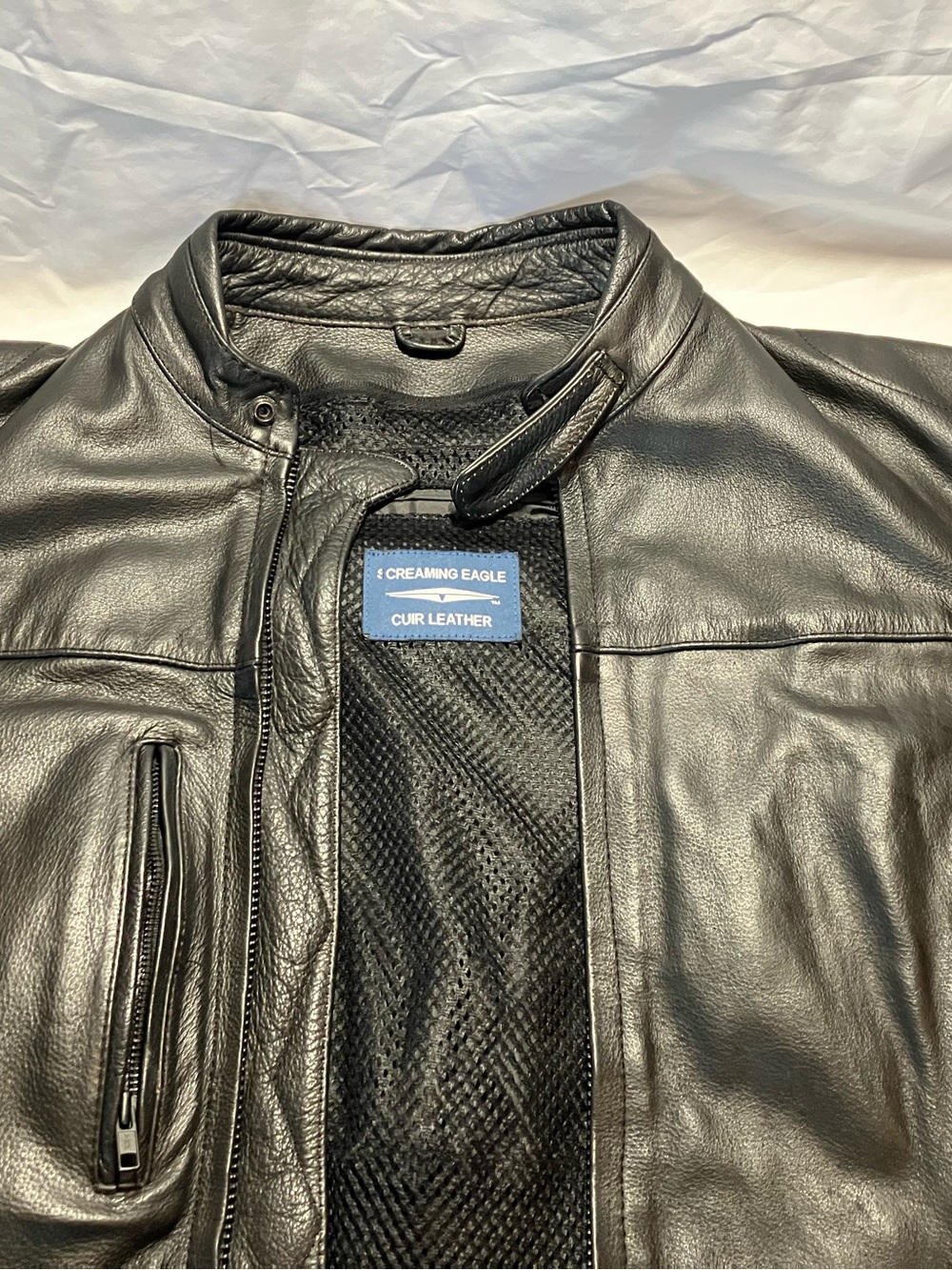 Harley-Davidson Screamin' Eagle Black Premium Cowhide Jacket System + Case - Picture 2 of 12